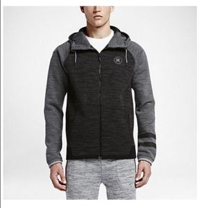 Hurley Phantom Motion Fleece Hoodie Full Zip, Med